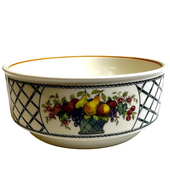 Villeroy & Boch 'Basket' Germany Vitro Porzellan 6.75" Round Serving Bowl - Picture 3 of 5
